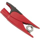 Fluke AC285 Veiligheids-krokodilklemmenset Bus 4 mm CAT IV 600 V, CAT III 1000 V Rood, Zwart