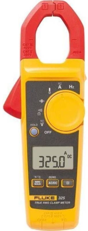 Fluke 325 True-RMS Stroomtang met temperatuurmeting - AC/DC 600V & 400A