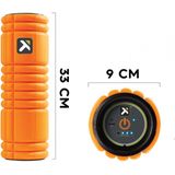 TriggerPoint - Grid Vibe Plus - Foam Roller - Zwart - Duurzaam - Draadloos, Oplaadbaar, Compact Design