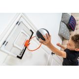 SKLZ Pro Mini Hoop 5-Inch (12.5cm) Foam Basketbal, Mini Basketbal, Zwart/Zilver