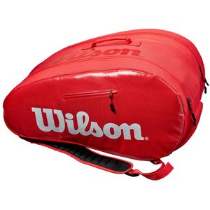 Padel Tas Wilson Super Tour Bag Red