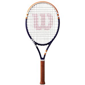 Tennisracket Wilson Blade 26 Roland Garros 2023 (Bespannen)-Gripmaat L0