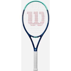 Tennisracket Wilson Ultra Power 100 Blue Teal (Bespannen)-Gripmaat L3