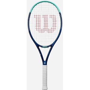 Tennisracket Wilson Ultra Power 100 Blue Teal (Bespannen)-Gripmaat L2