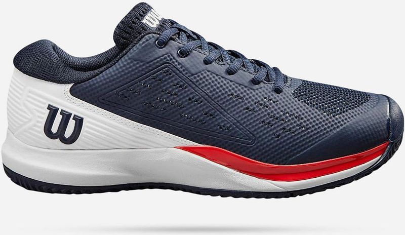 Wilson - Rush Pro Ace - Tennisschoen - Navy Blazer White - Kunststof Bovenwerk