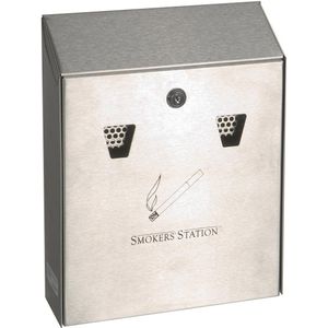 Rubbermaid Commercial Products FGR1012EBK Smokerstation, zwart