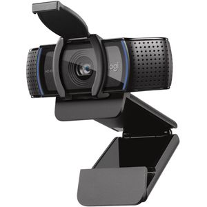 Logitech C920e Webcam, 1920 x 1080 Full HD, 3 MP, 30 fps, 78°