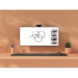 Logitech - 960-001332 - Webcam - Wit - 1080p - Inclusief Afstandsbediening