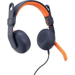 Logitech - Zone Learn - Bekabelde Headset - Blauw - Voor Scholieren