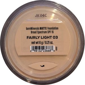 bareMinerals Matte SPF 15 Foundation Fairly Light