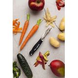 Dunschiller - RVS - Handvat - Zwart