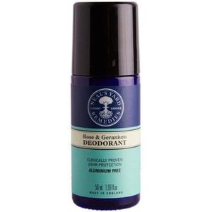 Rose & geranium roll on deodorant