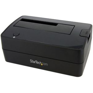 StarTech.com Single Bay USB 3.0 naar SATA HDD Docking Station, USB 3.0 (5 Gbps) Hard Drive Dock, Externe 2.5/3.5" SATA I/II/III HDD/SSD Dock Station, Hot-Swap Hard Drive Bay, Top-Loading