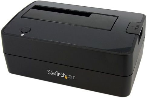 StarTech.com Single Bay USB 3.0 naar SATA HDD Docking Station, USB 3.0 (5 Gbps) Hard Drive Dock, Externe 2.5/3.5" SATA I/II/III HDD/SSD Dock Station, Hot-Swap Hard Drive Bay, Top-Loading