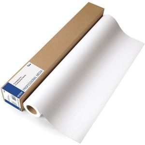 Epson WaterResistant Matte Canvas Roll, 24 Zoll x 12,2 m, 375 g/m², Matt, 375 g/m², 0,98%, SureColor SC-T7200D SureColor SC-T7200 SureColor SC-T7200 SureColor SC-T5200PS SureColor..., 61 cm, 12,2 m