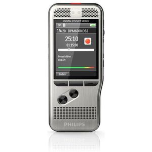 Philips DPM6000 Flashkaart Zwart, Zilver