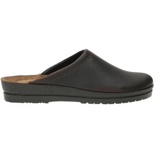 Rohde - 1515 - Pantoffels - Bruin - Leren - Rubber Zool
