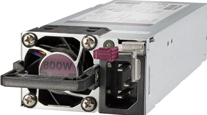 Hewlett Packard Enterprise - HPE 800W FS Plat Voeding - Metallic - Metalen Constructie