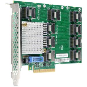 HP Enterprise products DL38X SAS Controller Expander - 12Gb/s SAS, Serial ATA/600 - PCI Express 3.0 x8 - Plug-in Card - 9 Total SAS Port(s)