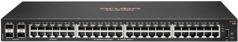 Hpe - Aruba 6100 - Switch - 48G - 4SFP+ - 52 Poorten