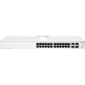 Hewlett Packard Enterprise - Aruba Instant On 1930 - Managed Switch - 24G - 4SFP+ - Gigabit Ethernet - Rackmount 1U