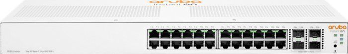 Hewlett Packard Enterprise - Aruba Instant On 1930 - Managed Switch - 24G - 4SFP+ - Gigabit Ethernet - Rackmount 1U