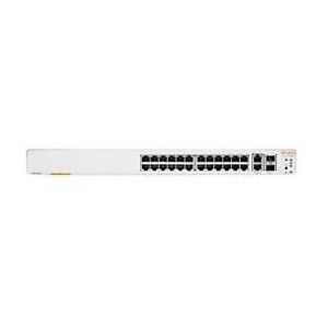 HPE Networking Instant On 1960 24G 2XGT 2SFP+ Switch - Switch - managed - 24 x 10/100/1000 + 2 x 10 Gigabit SFP+ + 2 x 100/1000/10GBase-T - an Rack montierbar - BTO
