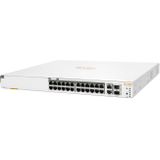 HPE Aruba IOn 1960 2XT 2XF schakelaar JL807A (28 Havens), Netwerkschakelaar, Wit
