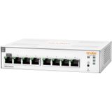 HP HPE Aruba Switch 1830 8G 8xGBit JL810A, Netwerkschakelaar