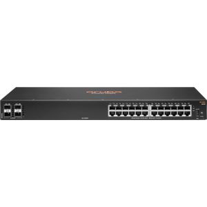 Hewlett Packard Enterprise - HPE Aruba 6000 Switch - 24G 4SFP - Gigabit Ethernet - 442 mm