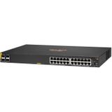 Hewlett Packard Enterprise - Aruba 6000 - Managed L3 Gigabit Ethernet - 24G PoE - 4SFP - 370W
