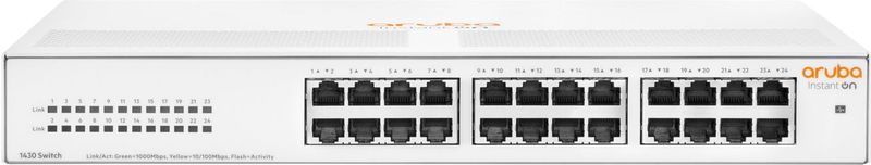 HPE - Ion 1430 - Switch - Unmanaged Layer 2 Gigabit Ethernet - 24-poorts