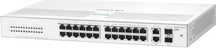HPE - Aruba Instant On 1430 - Switch - Plug-and-Play - Unmanaged - Gigabit Ethernet