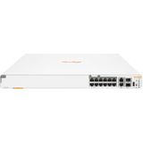 HPE Aruba Instant On 1960 8p 1G CL4 4p SR1G/2.5G CL6 PoE 2p 10GBASE-T 2p SFP+ 480W Switch EU nl (8 Havens), Netwerkschakelaar