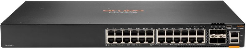 Aruba 6200F - Managed L3 Gigabit Ethernet Switch - 24G - 4SFP+ - 1U