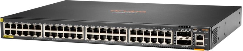 HPE Aruba 6200F 48G PoE Managed L3 Switch - 48 Poorten - 1U Rackmontage