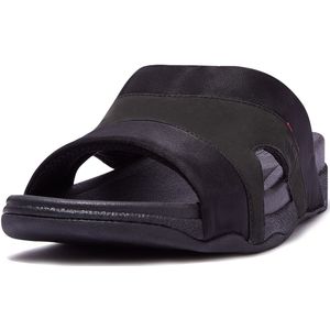 FitFlop - Freeway III - Slipper - Black - Textiel
