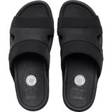 FitFlop - Freeway III - Slipper - Black - Textiel