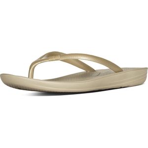 FitFlop IQushion Ergonomic Teenslippers Dames Gold