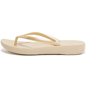 FitFlop - IQushion Ergonomic - Teenslippers Dames - Gold - Maat 38