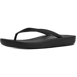 FitFlop IQushion Ergonomic Flipflop All Black-Schoenmaat 37