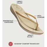 FitFlop - IQushion Ergonomic - Teenslippers Dames - Zwart - Maat 39