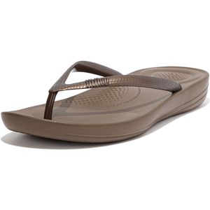 FitFlop - IQushion Ergonomic - Teenslippers Dames - Brons