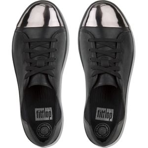 FitFlop F-sporty™ mirror-toe sneaker leather