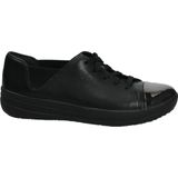 FitFlop Dames Veterschoenen - Zwart