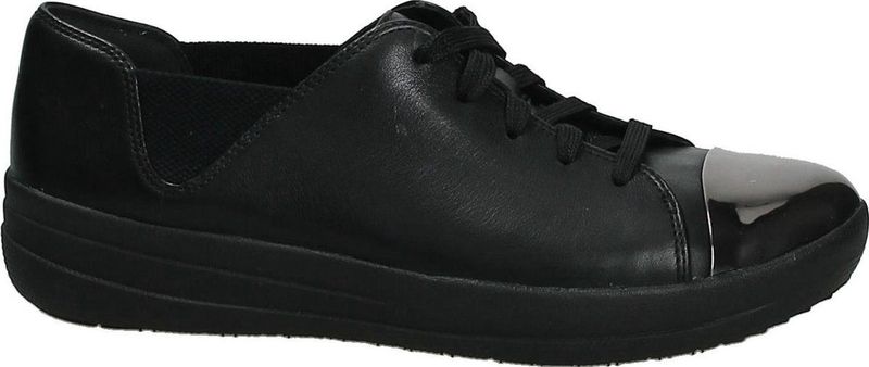 FitFlop Dames Veterschoenen - Zwart