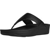 FitFlop Lulu™ Leather Toepost Black-Schoenmaat 36