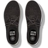 FitFlop - Uberknit™ Slip-On High Top Sneaker - Zwart - Textiel