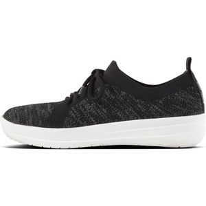 FitFlop F-Sporty Uberknit Sneakers Poly/nylon ZWART - Maat 36