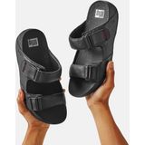 FitFlop F-Sporty Uberknit Sneakers Poly nylon ZWART